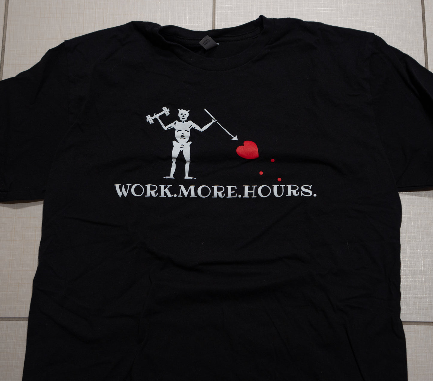 Black Beard Work More Hours