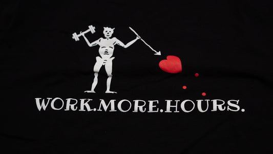 Black Beard Work More Hours