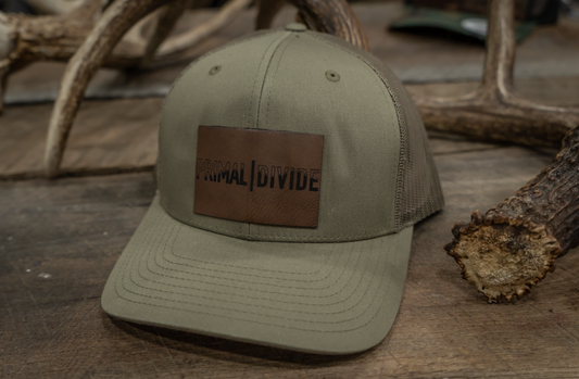 Olive Patch Hat